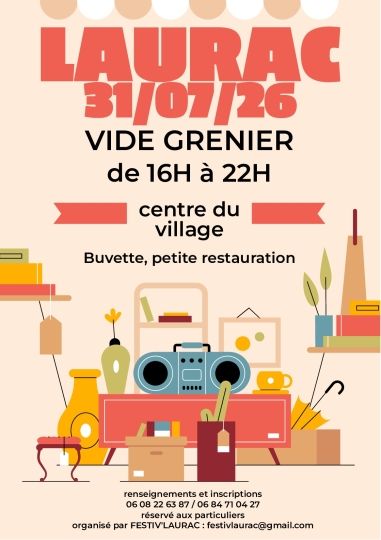 FESTIV'LAURAC - VIDE GRENIER