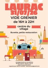 affiche vide grenier 2026