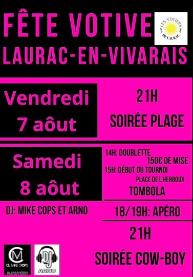 FETE VOTIVE PLACE DE L'HERBOUX