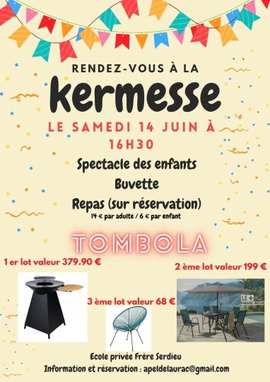 ECOLE PRIVEE FRERE SERDIEU : KERMESSE